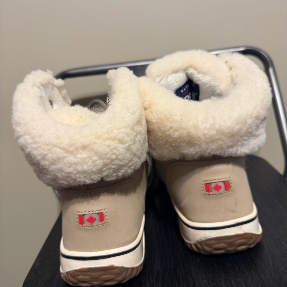 Pajar Women’s Shearling Winter Boots Waterproof Leather EU 37 US 6–6.5 - Picture 11 of 16